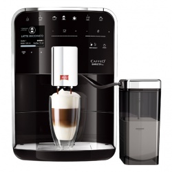 Espressor automat Melitta Caffeo Barista TS, Sistem Cappuccino, Autocuratare, 15 Bar, 1.8 l, Carafa lapte, Argintiu