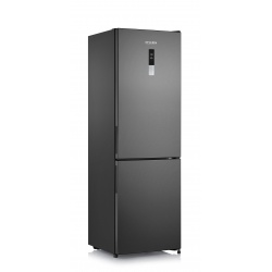 Combina frigorifica Severin KGK 8946, Clasa A++, 227 KWh/an, 351 L, Total No Frost, inverter, inox negru